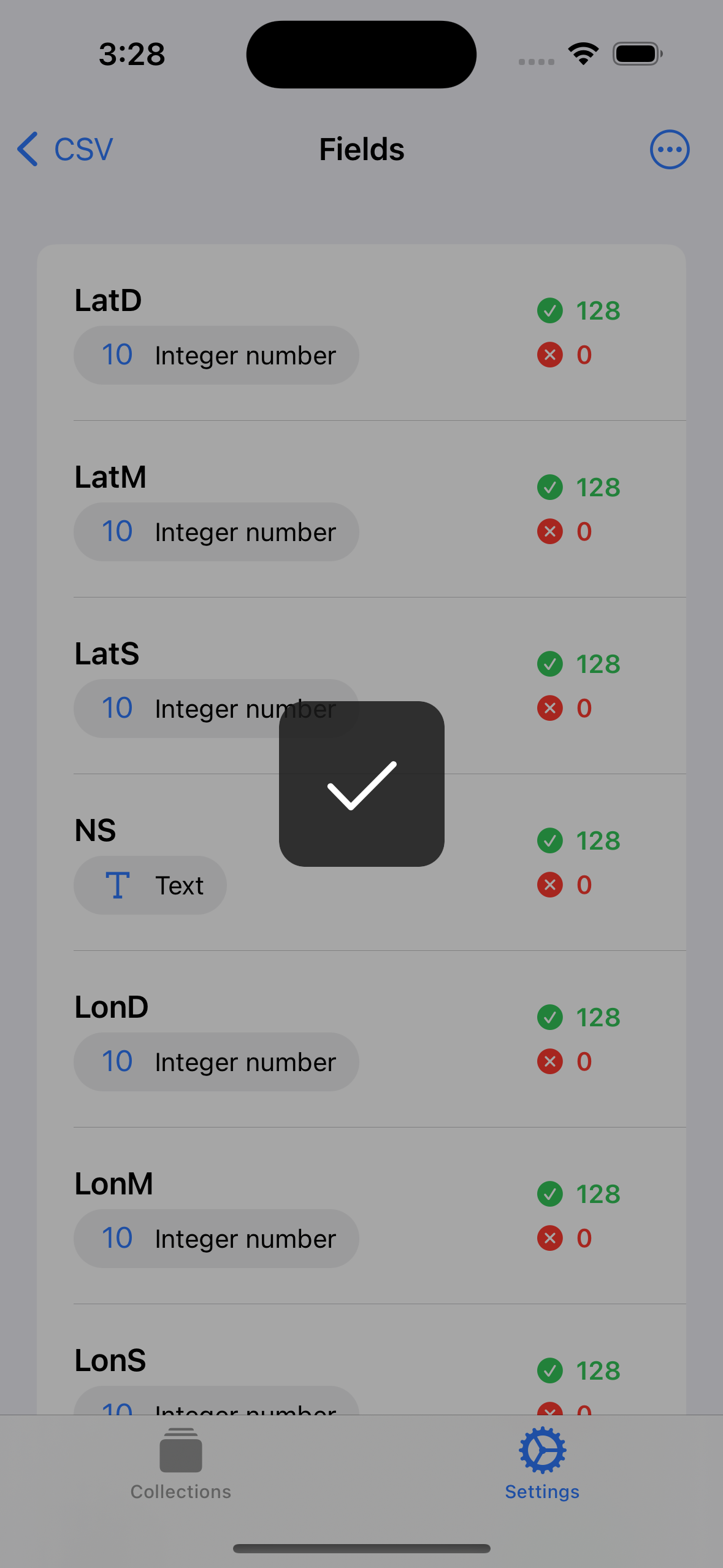 Import CSV